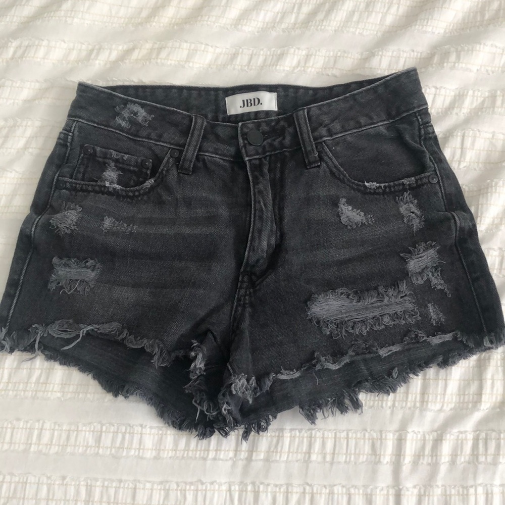 Women’s Black Jean Shorts